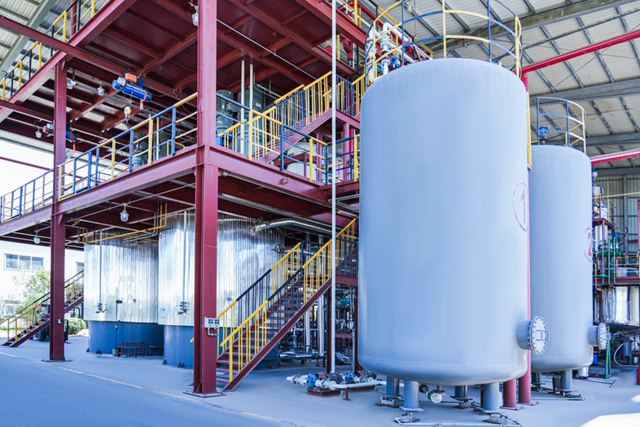 Industrial production plant