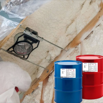 Polyester polyol spraying 2