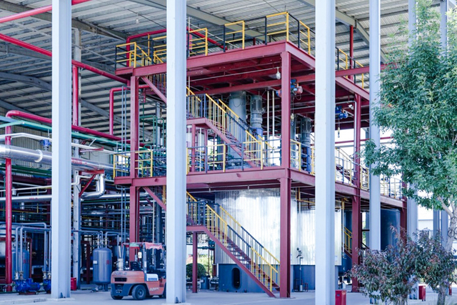Factory production floor