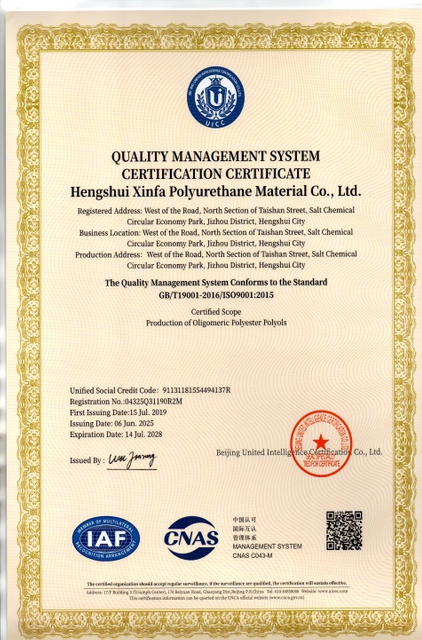 ISO9001 英文证书(1)